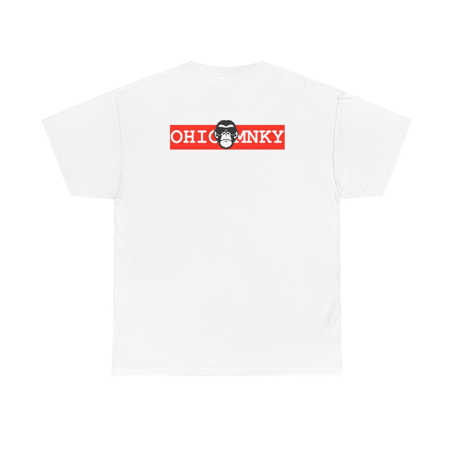 OHIO-MNKY: STICK UP/ Unisex Heavy Cotton Tee