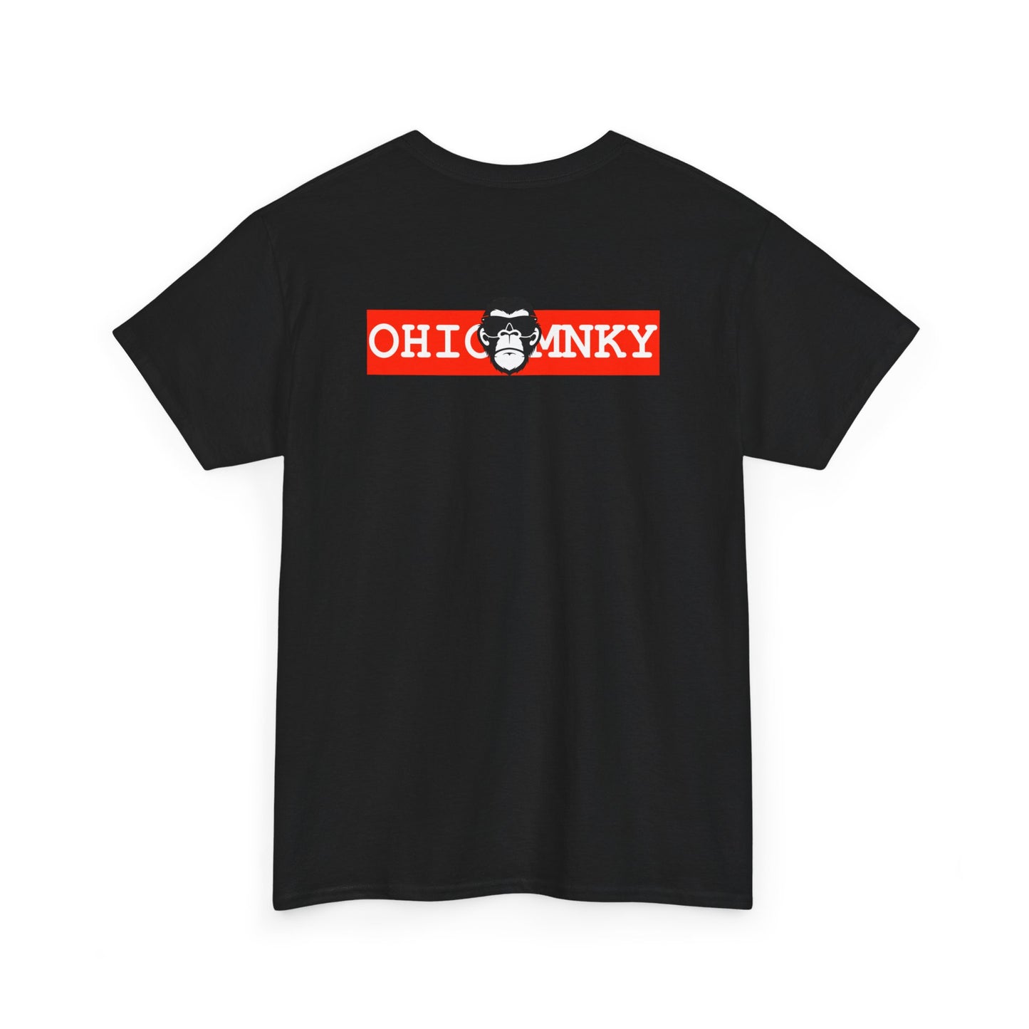 OHIO-MNKY: STICK UP/ Unisex Heavy Cotton Tee