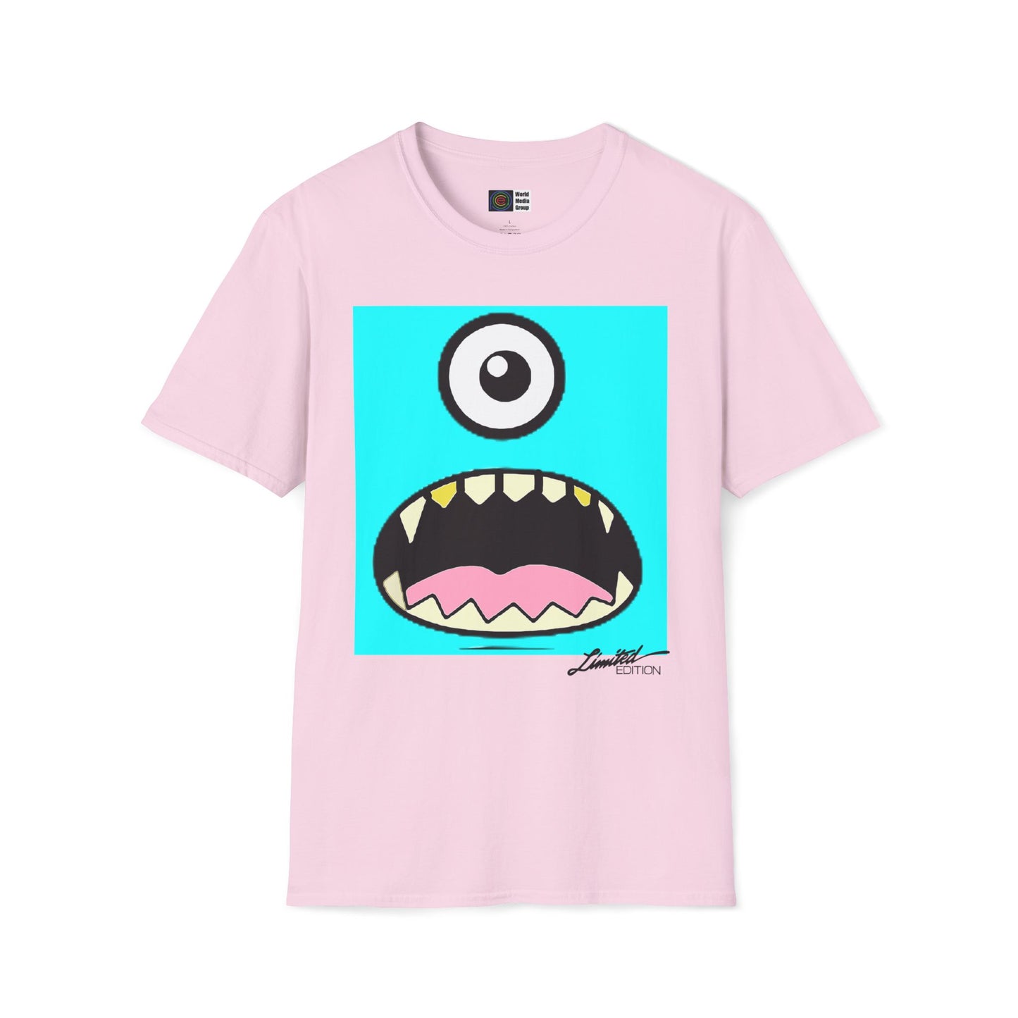 P.A.C.E. | MONSTAR MOOD: WHAT THE HELLY!/ Graphic T-Shirt, Monster Face, Limited Edition, Unisex All Sizes