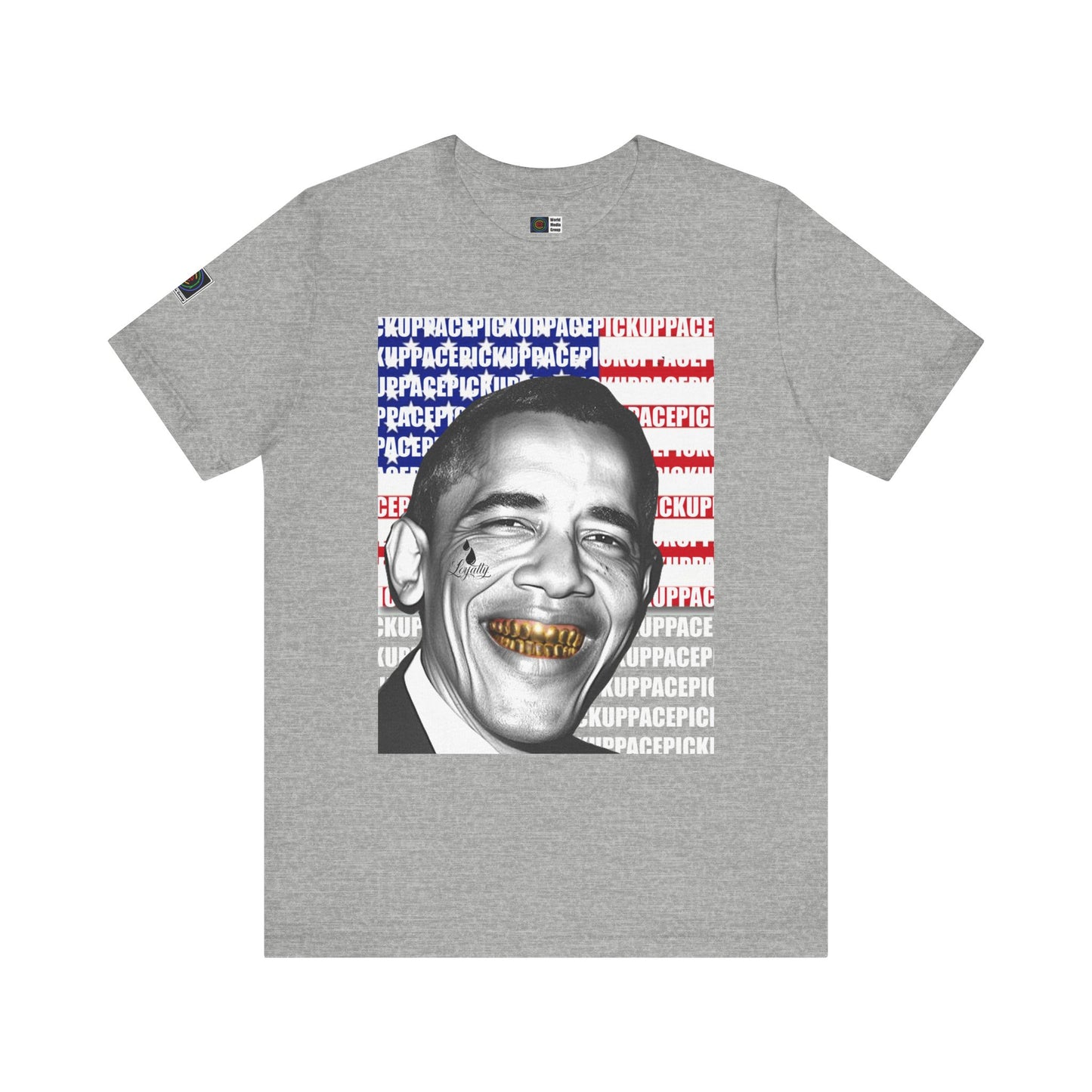 PWMG: "OBAMA"/Unisex Short Sleeve Tee