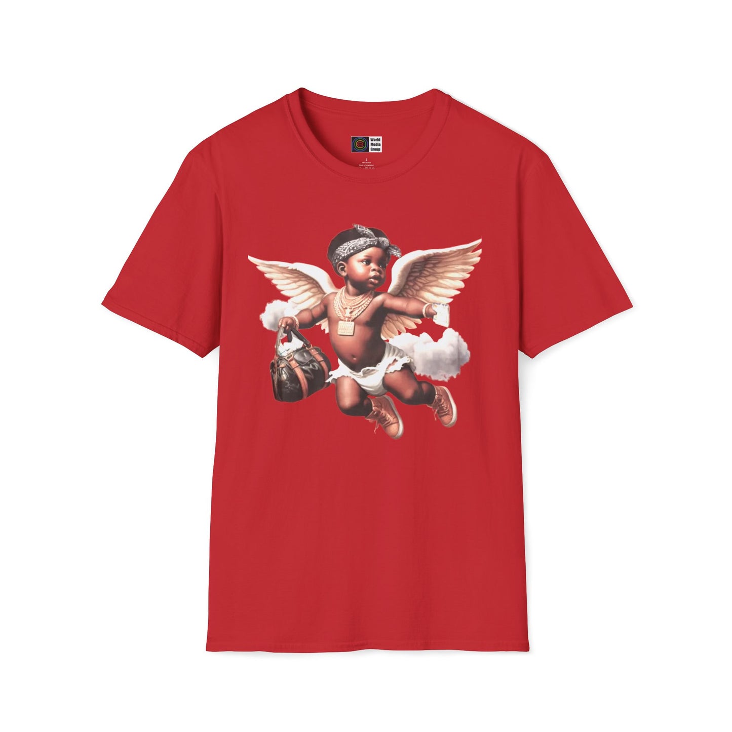 P.A.C.E. | BLK BAG ANGEL/ Graphic T-Shirt, Unisex All Sizes