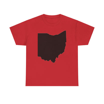 OHIO-MNKY: BLK STATE OFFICIAL / Unisex Heavy Cotton Tee