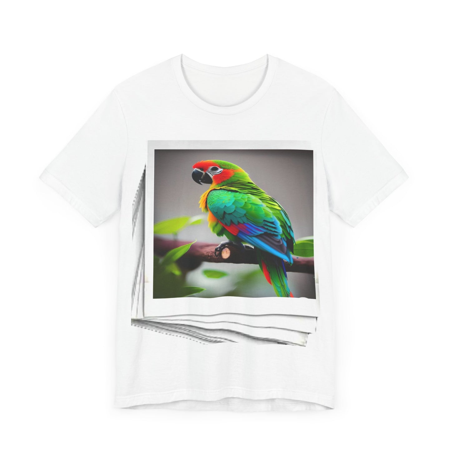 BRDZ & B$: "PARROT"/ Unisex Jersey Short Sleeve Tee