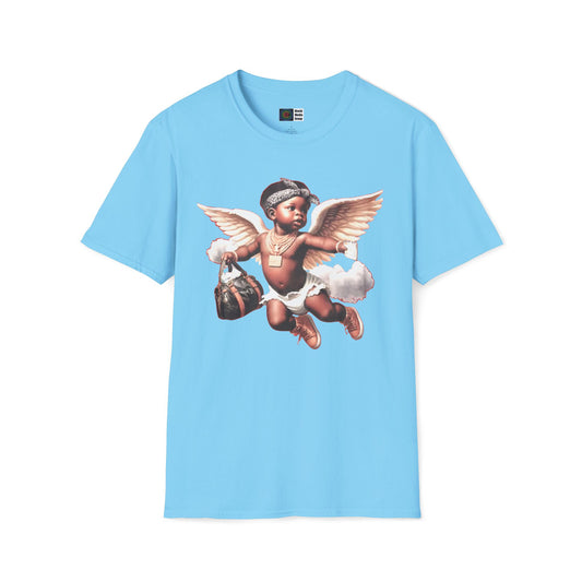 P.A.C.E. | BLK BAG ANGEL/ Graphic T-Shirt, Unisex All Sizes