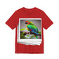 BRDZ & B$: "PARROT"/ Unisex Jersey Short Sleeve Tee