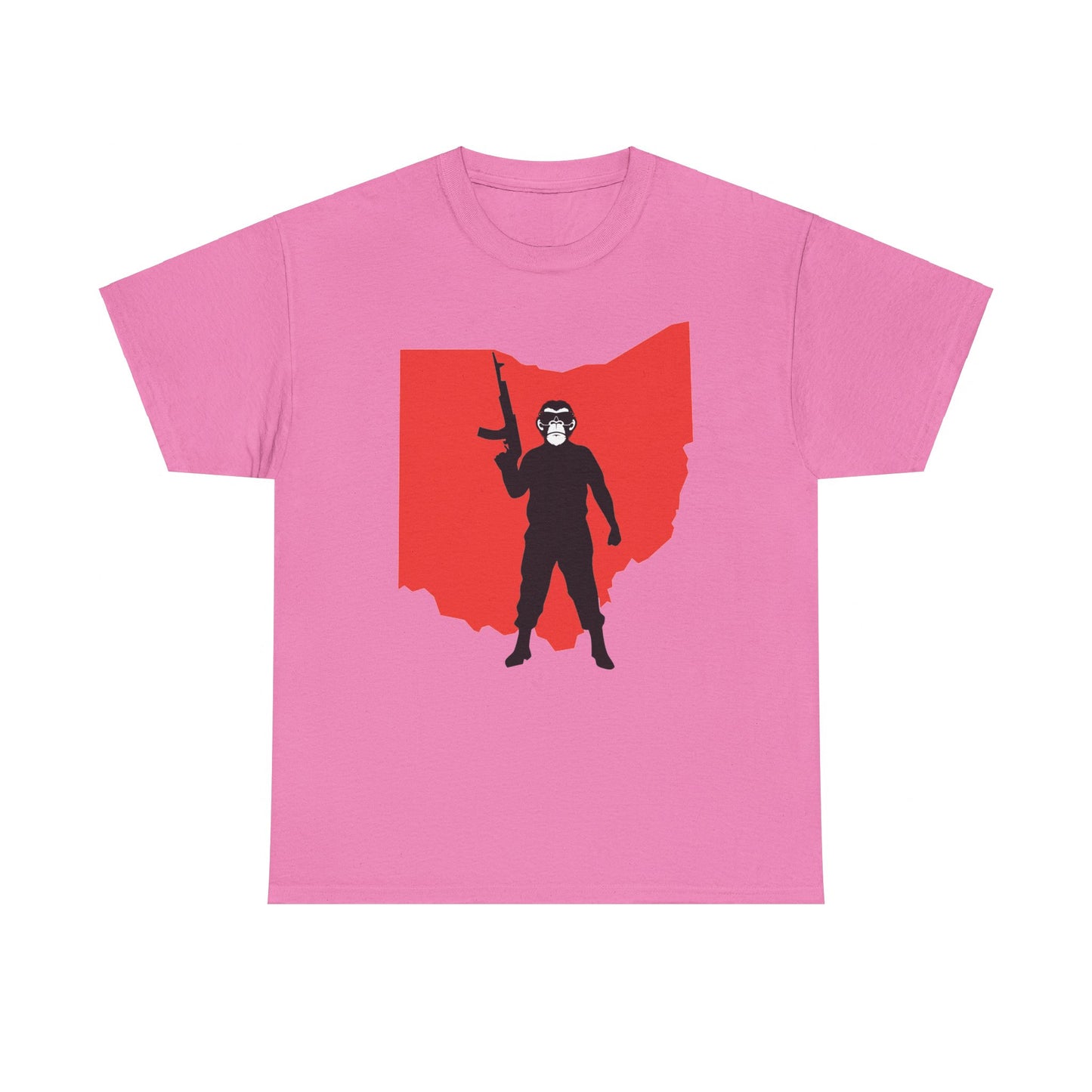 OHIO-MNKY: HOSTAGE/ Unisex Heavy Cotton Tee