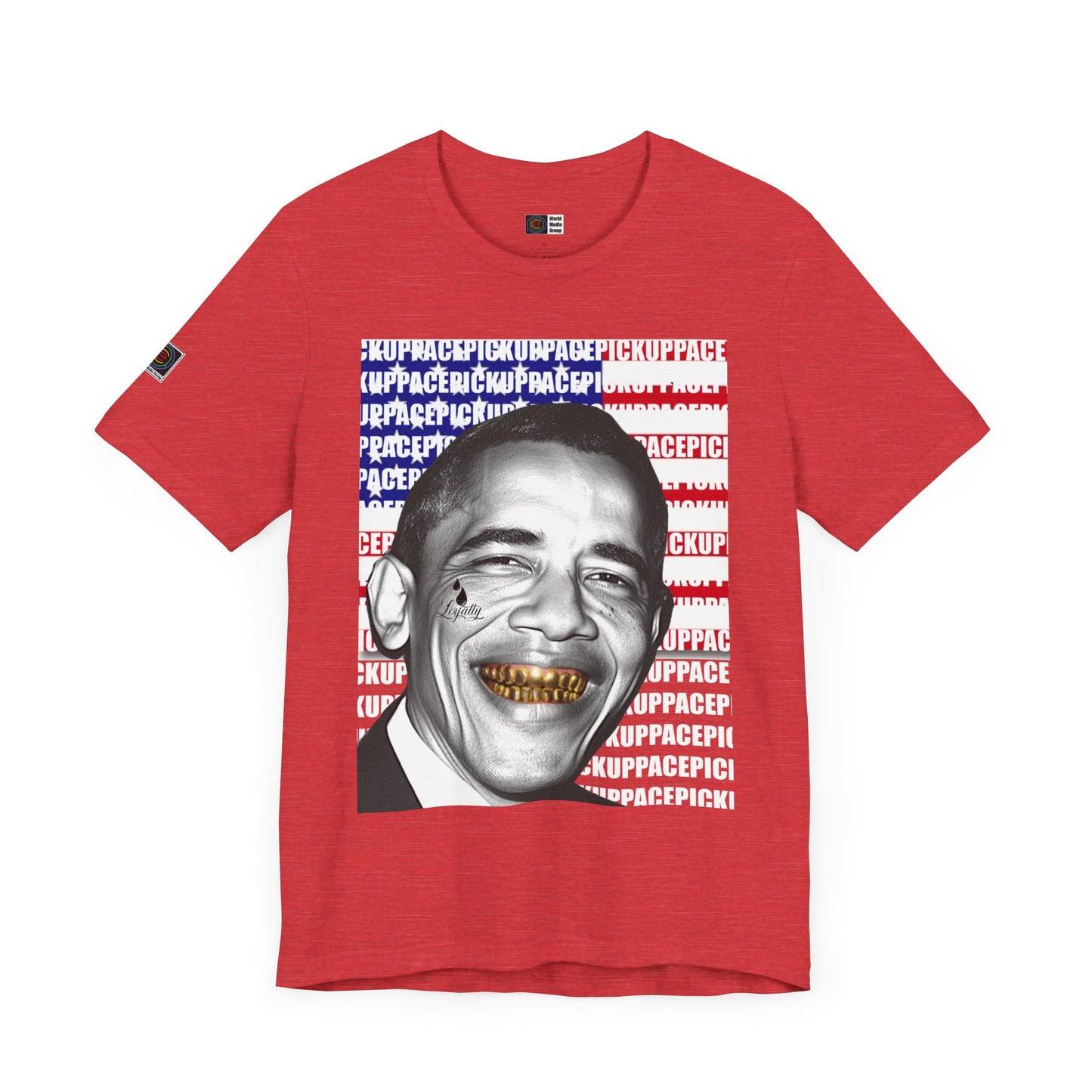 PWMG: "OBAMA"/Unisex Short Sleeve Tee