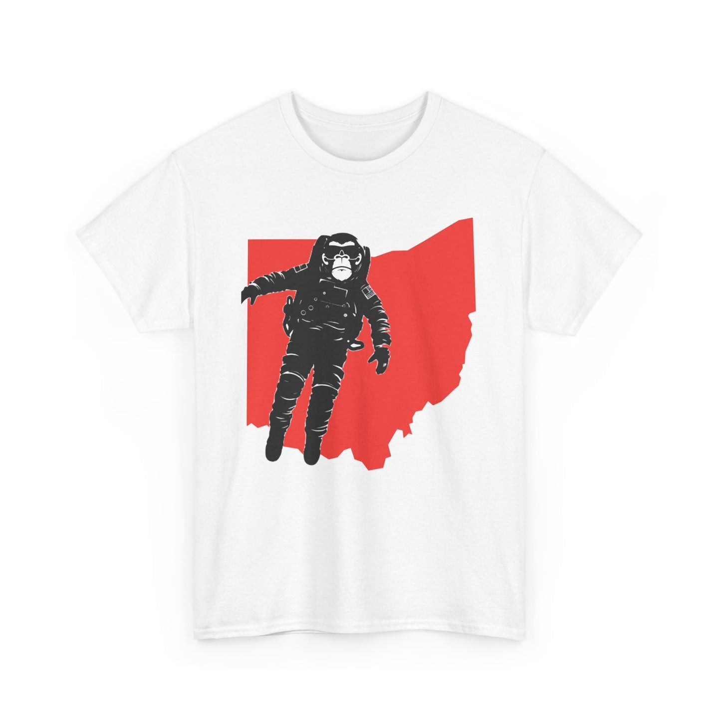 OHIO-MNKY: ASTRO-NOT/ Unisex Heavy Cotton Tee