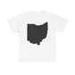 OHIO-MNKY: BLK STATE OFFICIAL / Unisex Heavy Cotton Tee