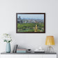 JPN: Osaka Castle Framed Poster — Cityscape 1 Horizontal Print