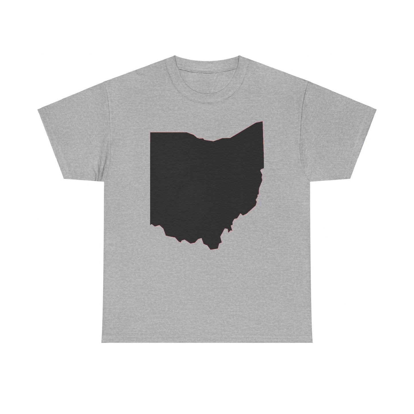 OHIO-MNKY: BLK STATE OFFICIAL / Unisex Heavy Cotton Tee