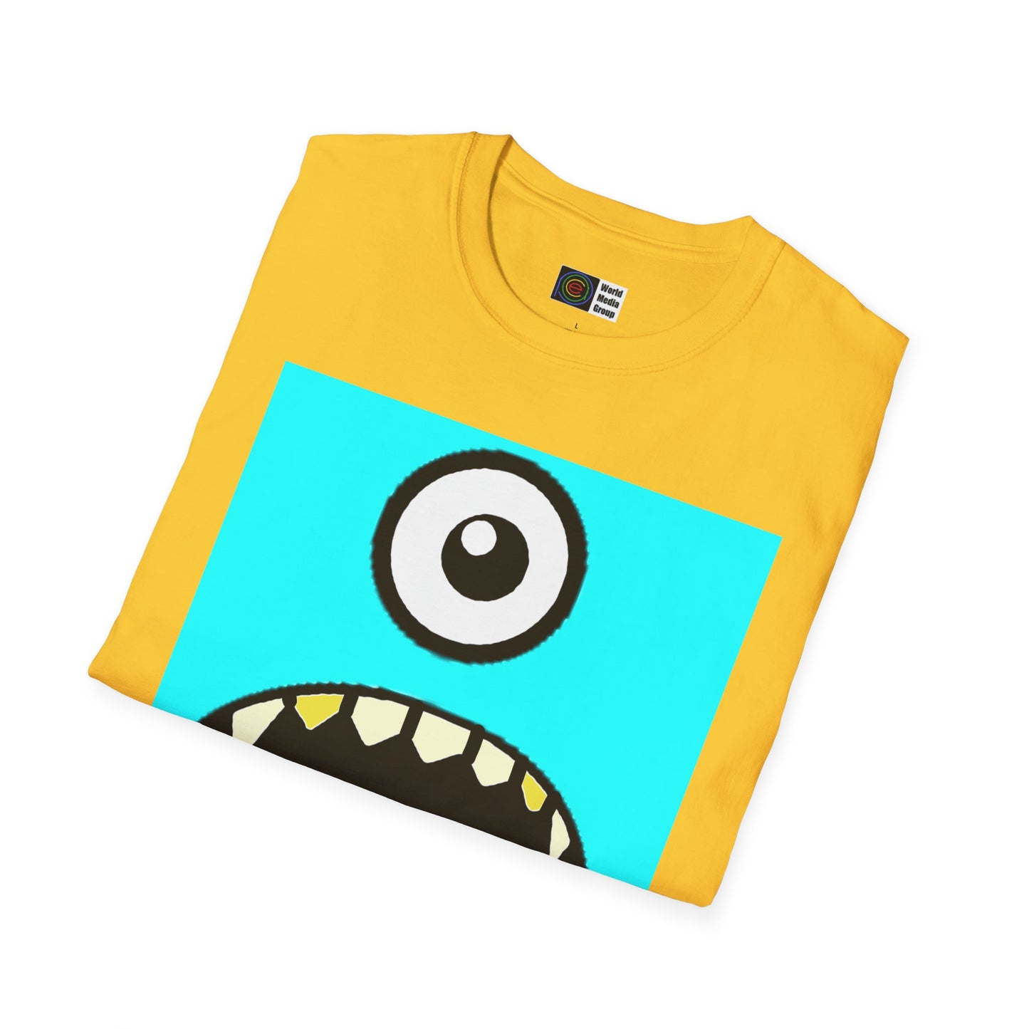 P.A.C.E. | MONSTAR MOOD: WHAT THE HELLY!/ Graphic T-Shirt, Monster Face, Limited Edition, Unisex All Sizes