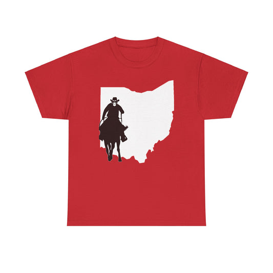 OHIO-MNKY: RIDING DIRTY (OFFICIAL) / Unisex Heavy Cotton Tee