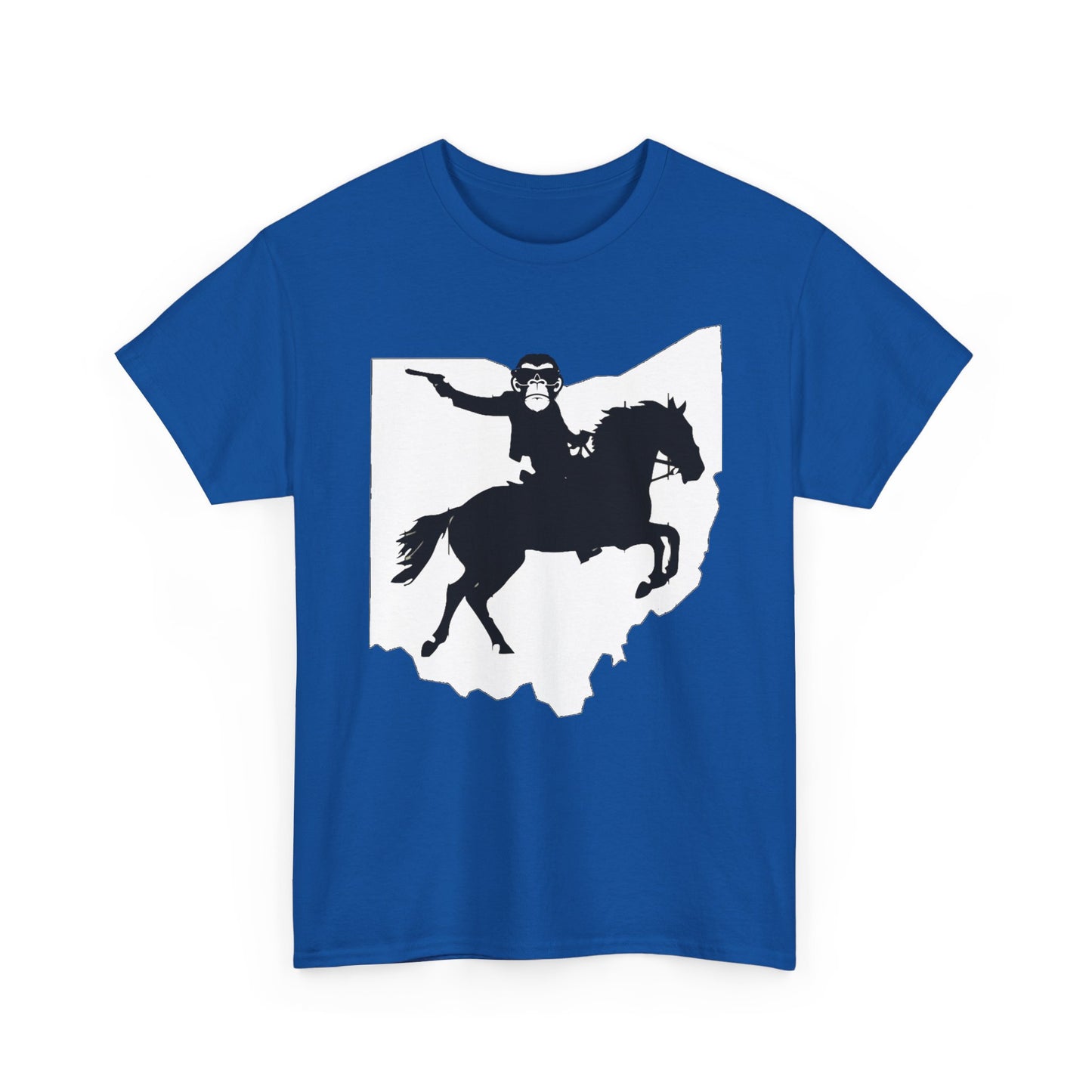 OHIO-MNKY: WILD WILD WEST/ Unisex Heavy Cotton Tee