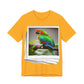 BRDZ & B$: "PARROT"/ Unisex Jersey Short Sleeve Tee