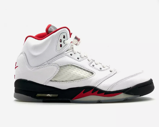 SCIONS RACK: NIKE AIR JORDAN 5 RETRO "FIRE RED" [GRADE: C]