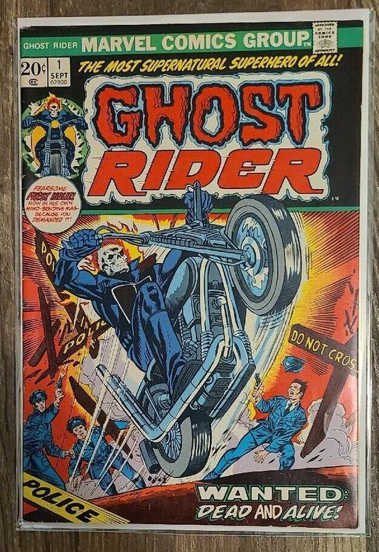 Ghost Rider #1 Marvel Comics (1973) - 1ST Solo Title! Bronze Age Key FN/VF