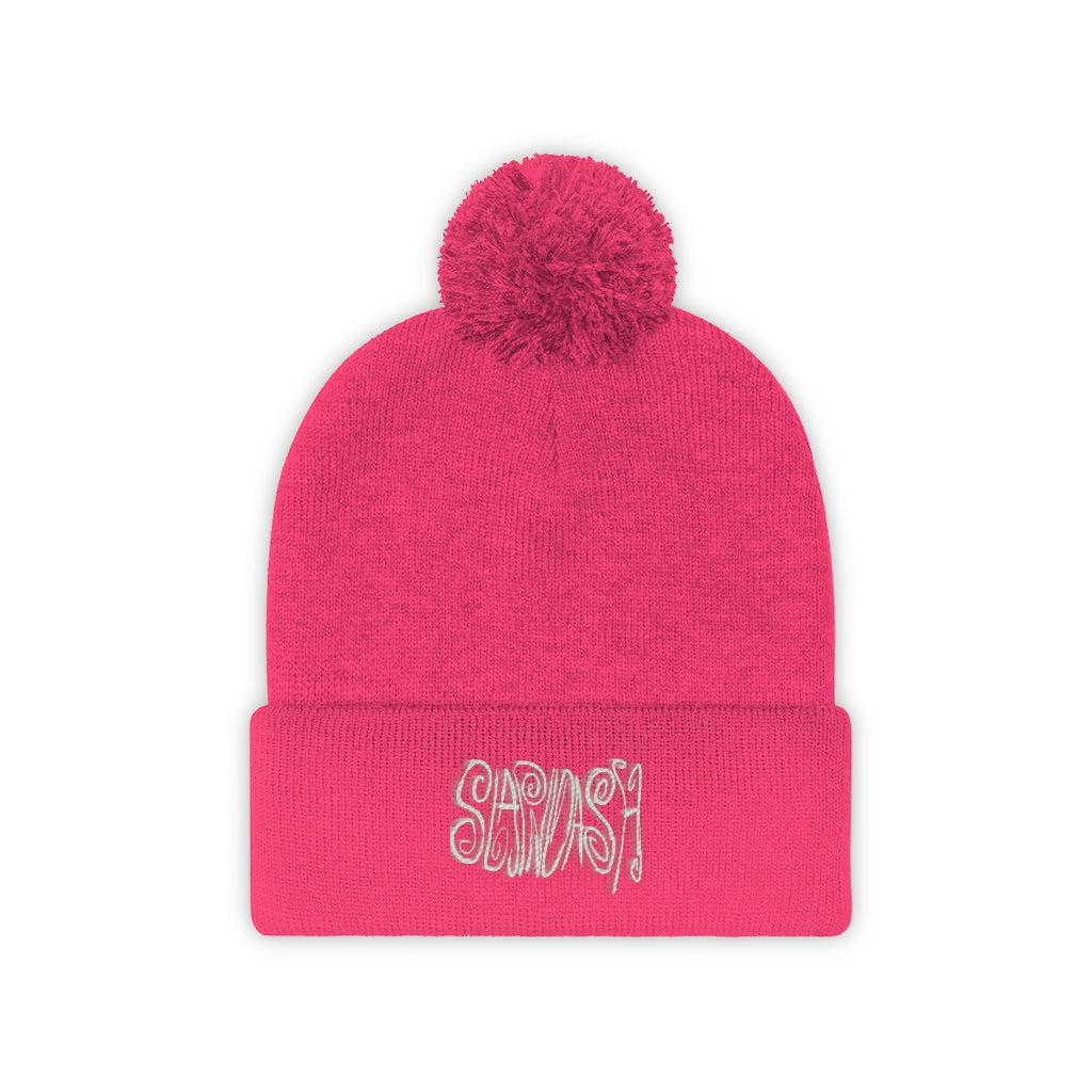 SLAPNSAHSN/SDN Pom Pom Beanie/UNISEX