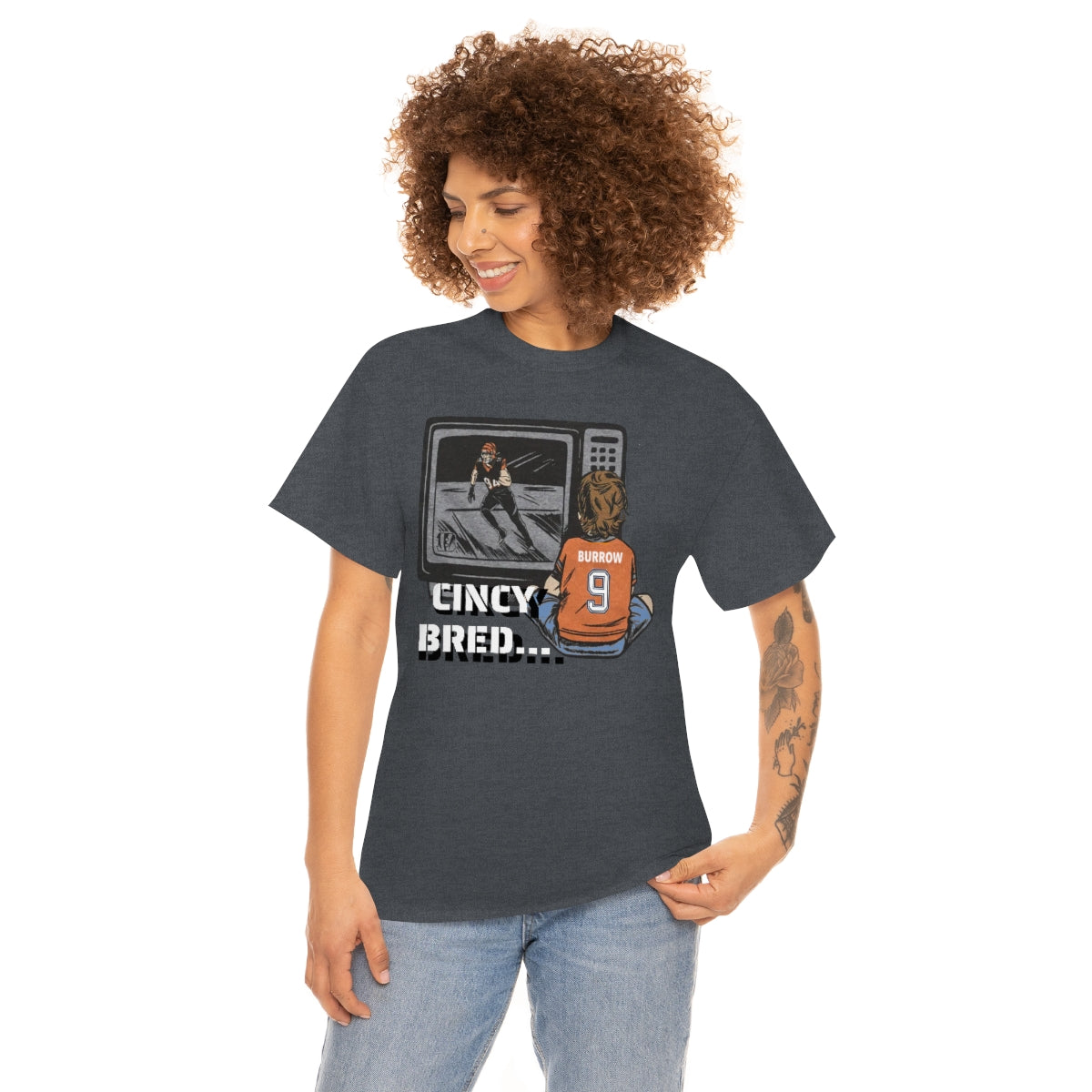 PACE: "CINCY BRED"/ Unisex Heavy Cotton T-Shirt