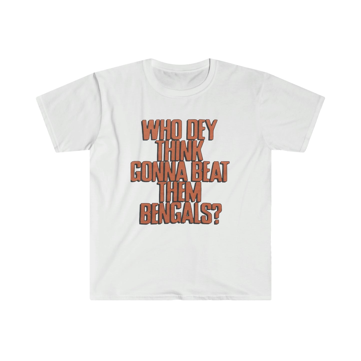 PACE: "WHO DEY"/Unisex Softstyle T-Shirt