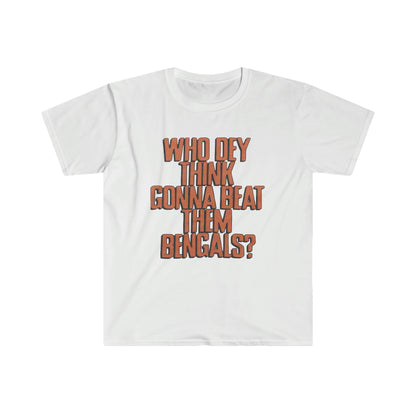 PACE: "WHO DEY"/Unisex Softstyle T-Shirt