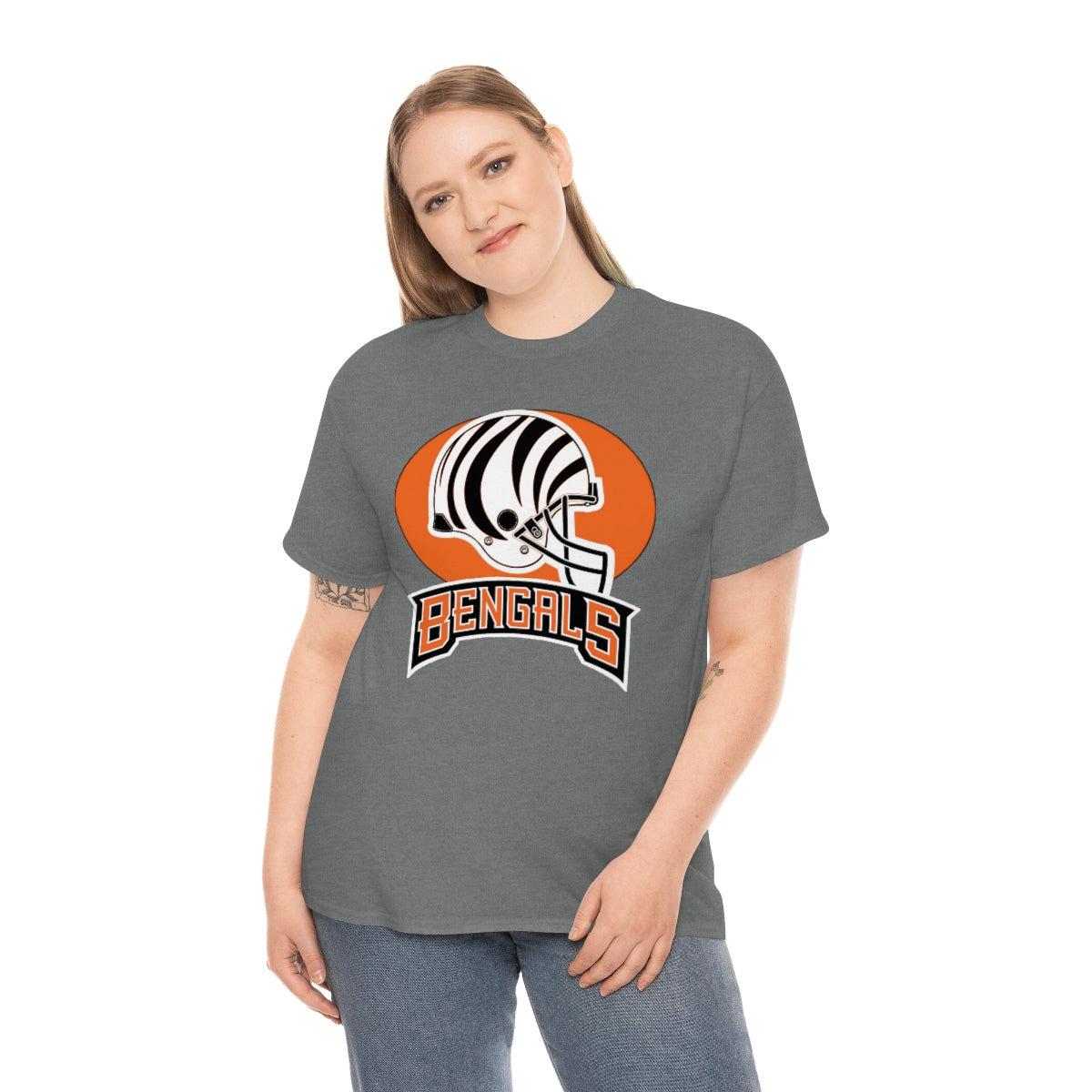 PACE: "BENGALS WHITE"/ Unisex Soft Cotton T-Shirts