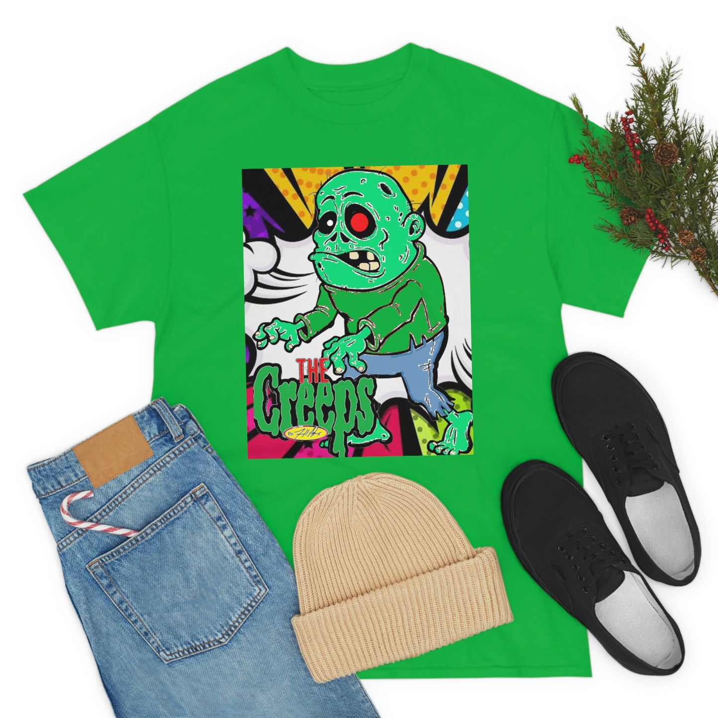 "THE CREEP COLLECTION" CREEP: 3 / Unisex Heavy Cotton Tee