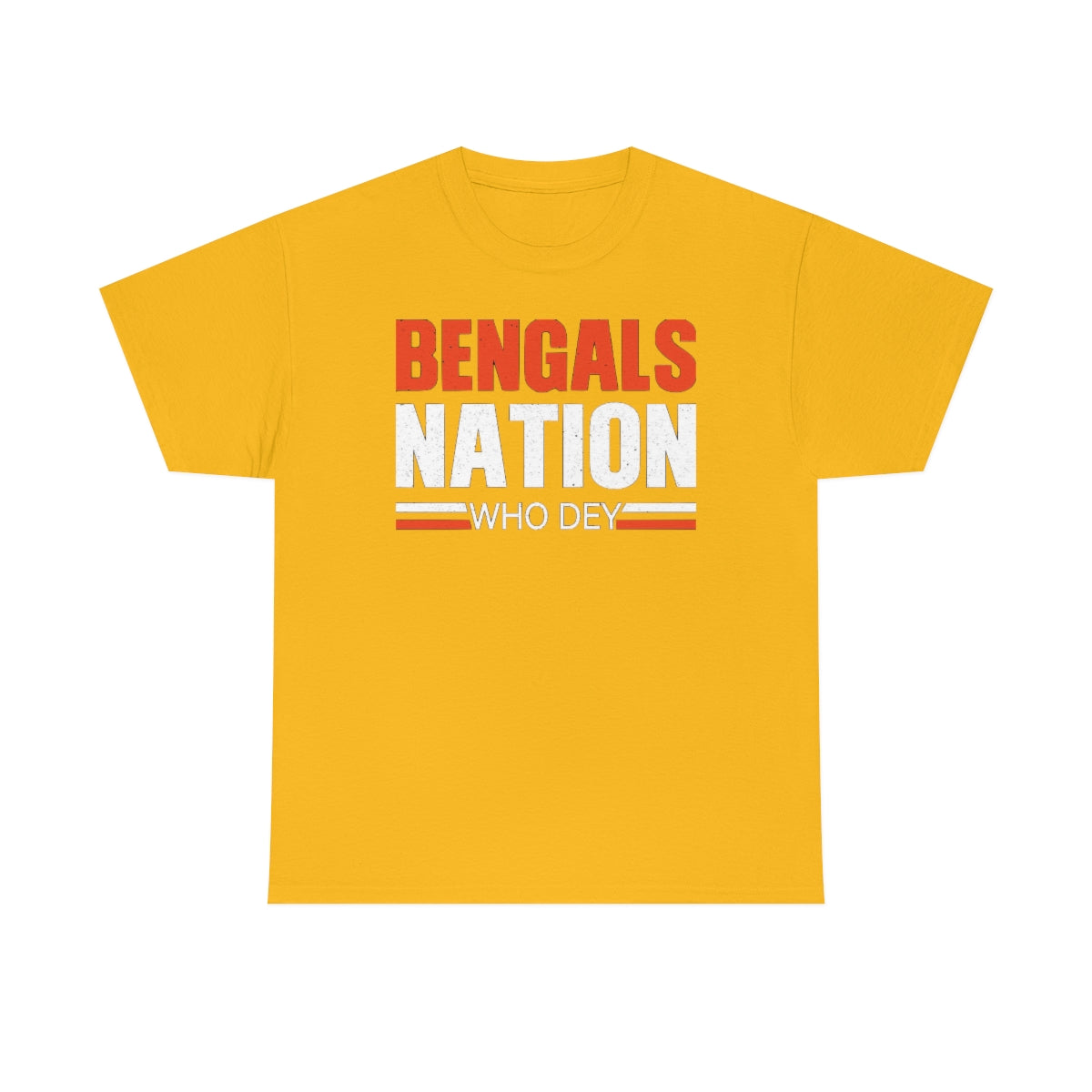PACE: "BENGALS NATION ALT"/ Unisex Heavy Cotton T-Shirt