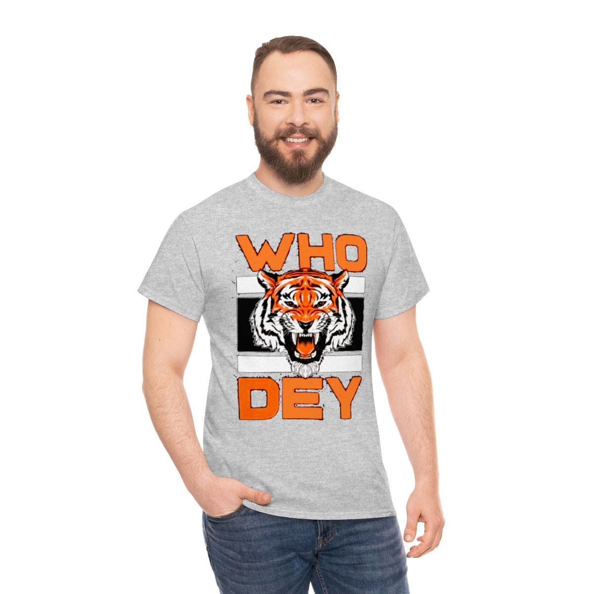 PACE: "WHODEY TIGER"/ Unisex Heavy Cotton T-Shirt