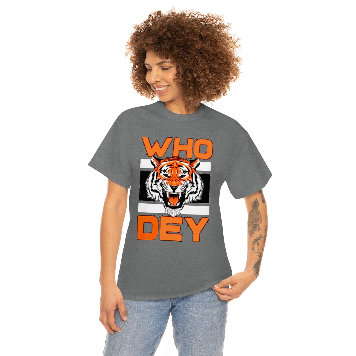 PACE: "WHODEY TIGER"/ Unisex Heavy Cotton T-Shirt