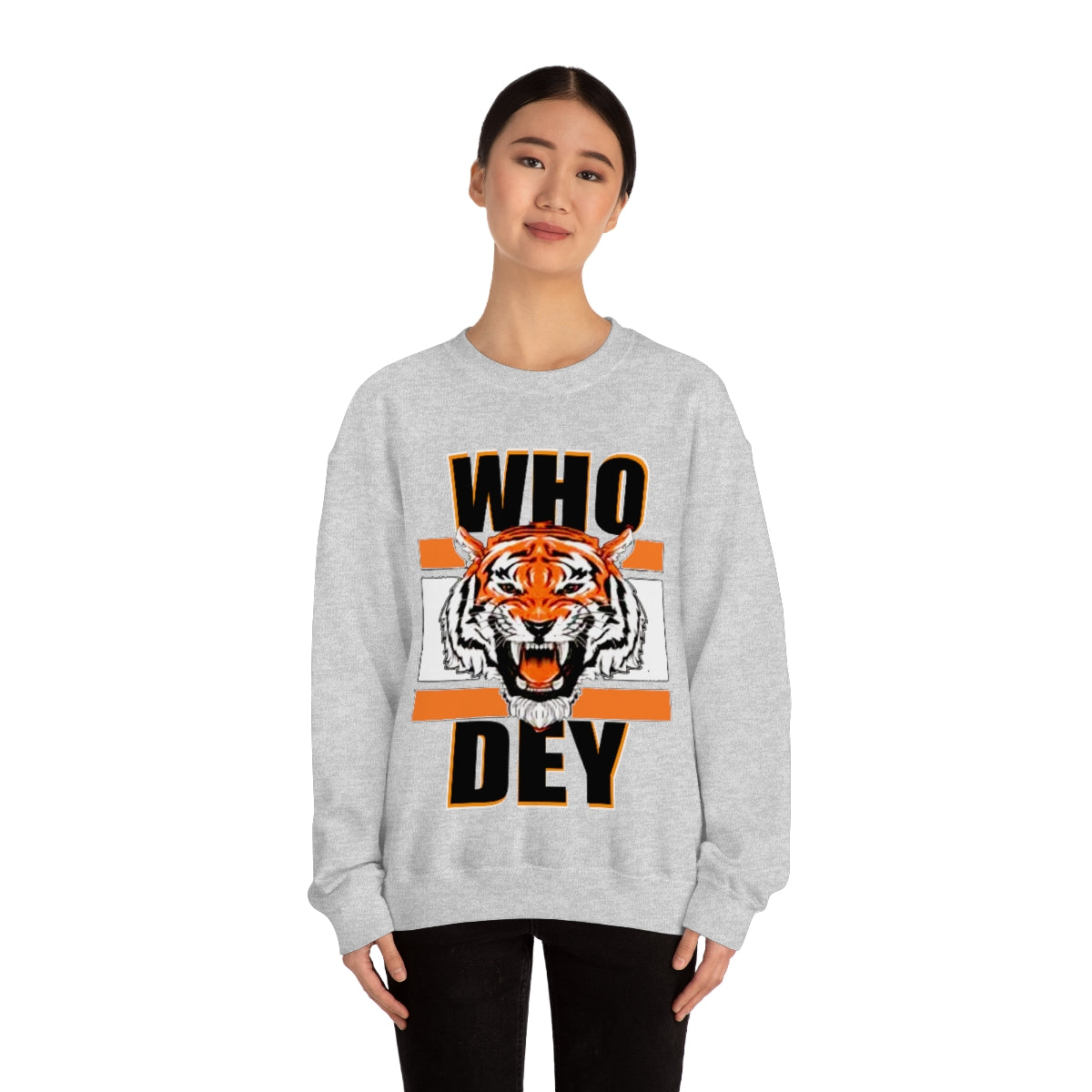 PACE: "WHODEY TIGER INVERSE" /Unisex Heavy Blend™ Crewneck Sweatshirt