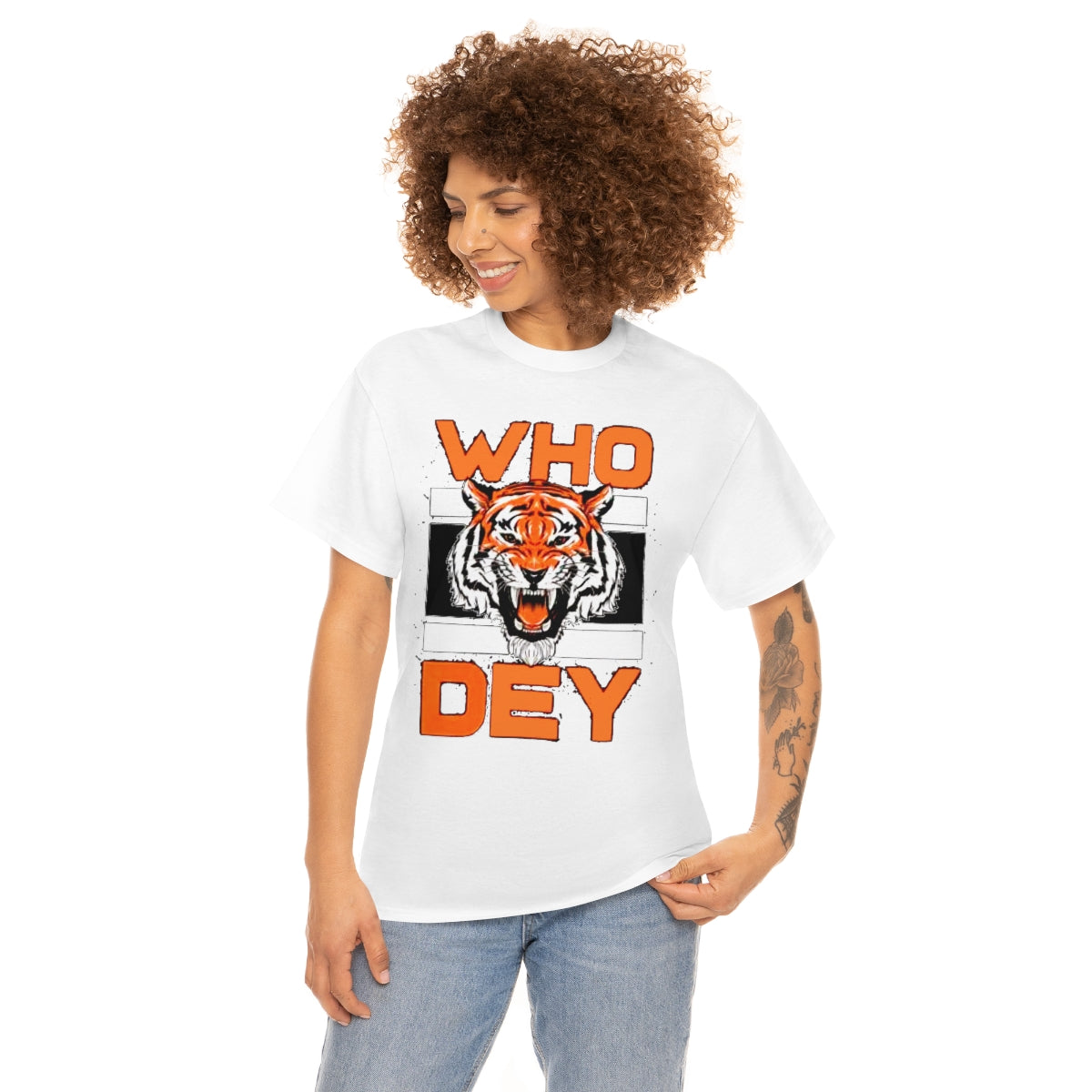 PACE: "WHODEY TIGER"/ Unisex Heavy Cotton T-Shirt