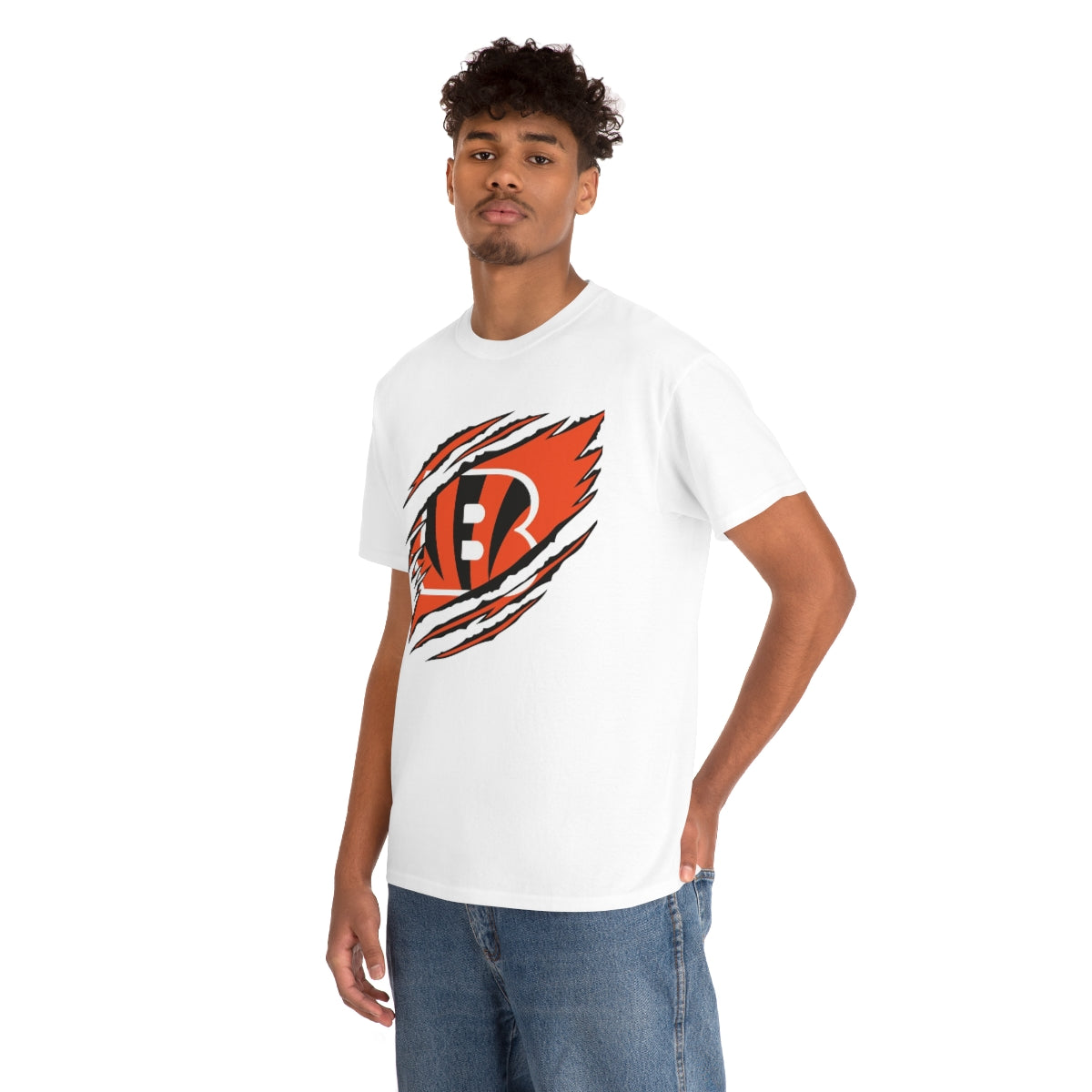 PACE: "BENGALS RIPPED"/ Unisex Heavy Cotton T-Shirt