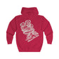 SLAPNDASHN "logo" Unisex Full Zip Hoodie