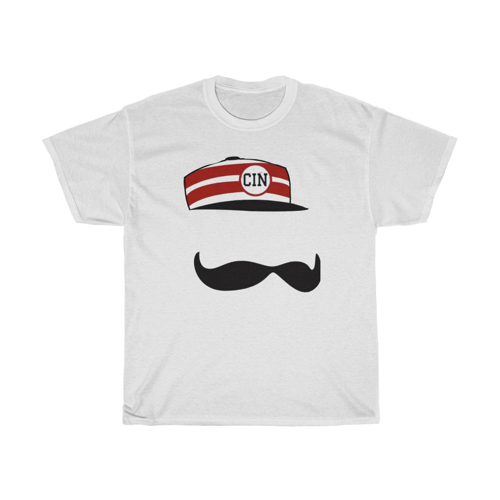 PACE: "RED MUSTACHE"/ Unisex Heavy Cotton Tee