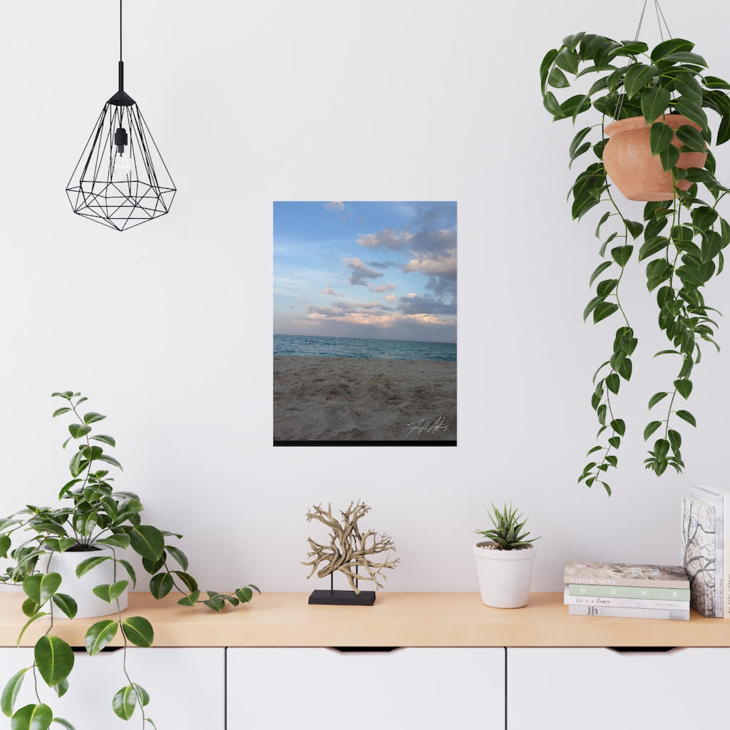 PACE: "BEACH FRONT" (PHOTOGRAPHY) /Premium Matte Poster (PRINT)