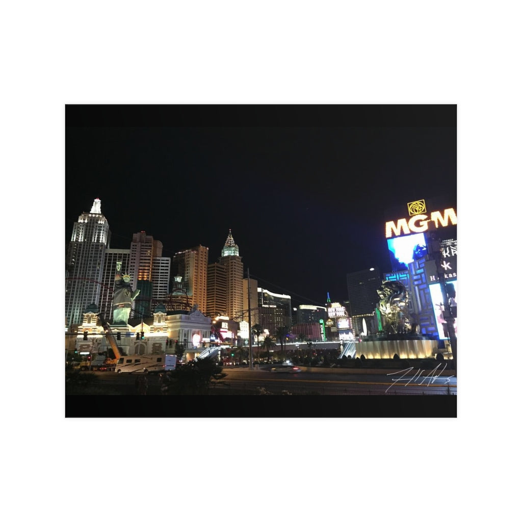 PACE: "WHAT STAYS IN VEGAS 3" (PHOTOGRAPHY) / Horizontal Matte Poster (PRINT)