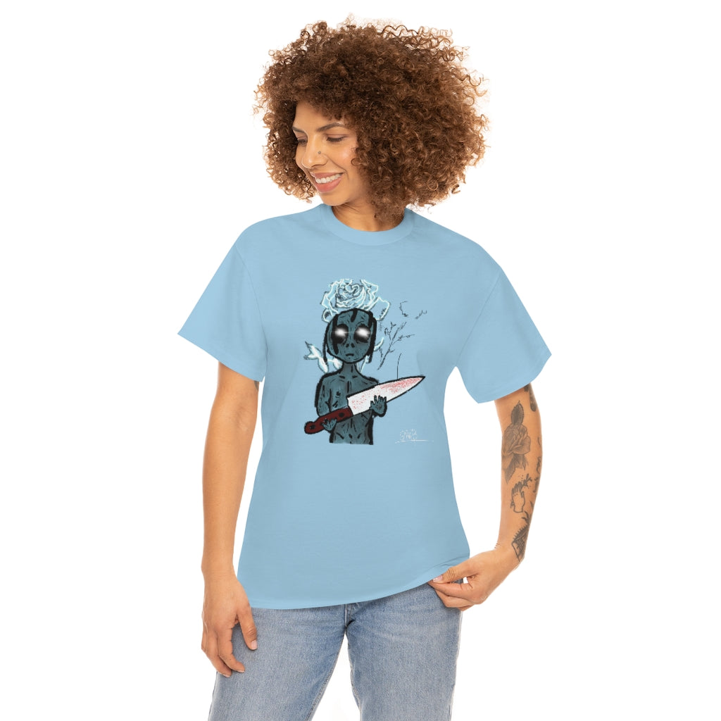 SLAPNDASHN: "SDN ALIEN "/ Unisex Heavy Cotton Tee