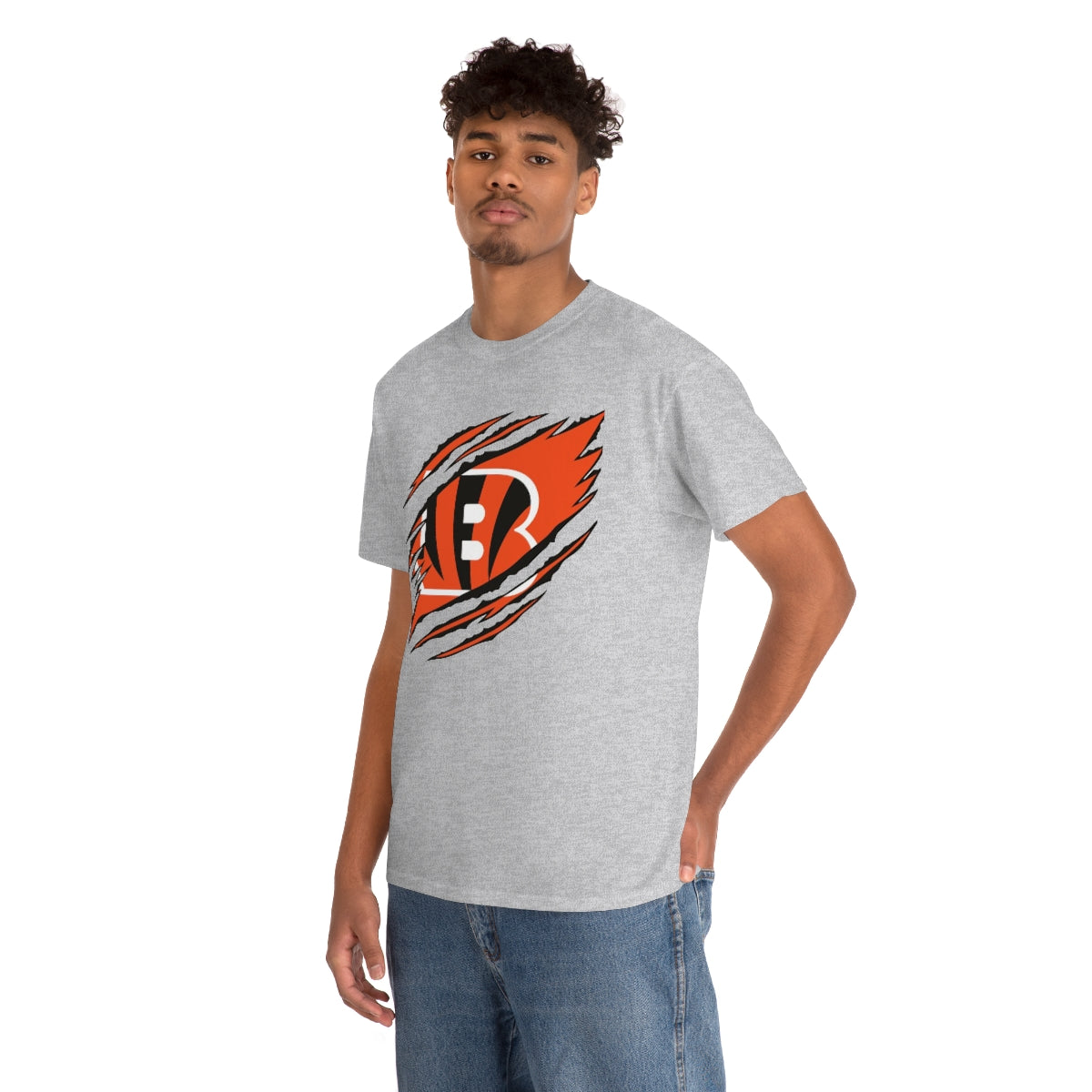 PACE: "BENGALS RIPPED"/ Unisex Heavy Cotton T-Shirt