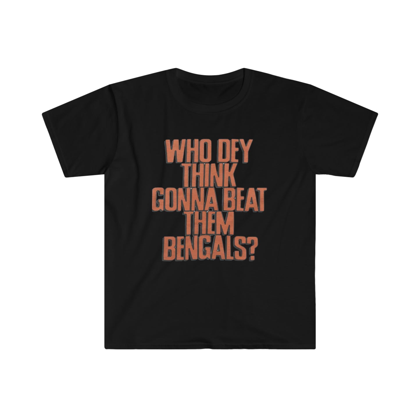 PACE: "WHO DEY"/Unisex Softstyle T-Shirt