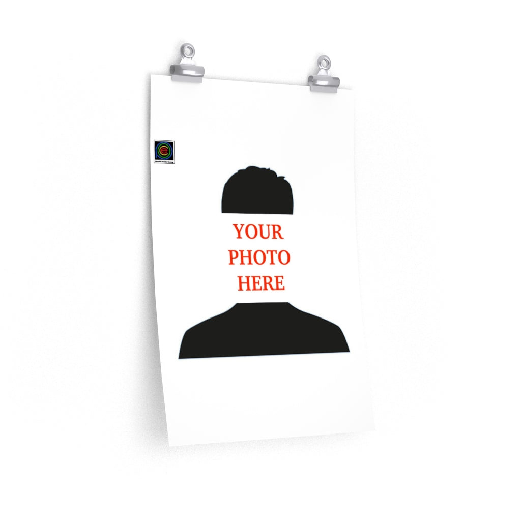 PACEWMG: CUSTOM PORTRAIT DRAWING (FROM PHOTO) / Premium Matte vertical posters