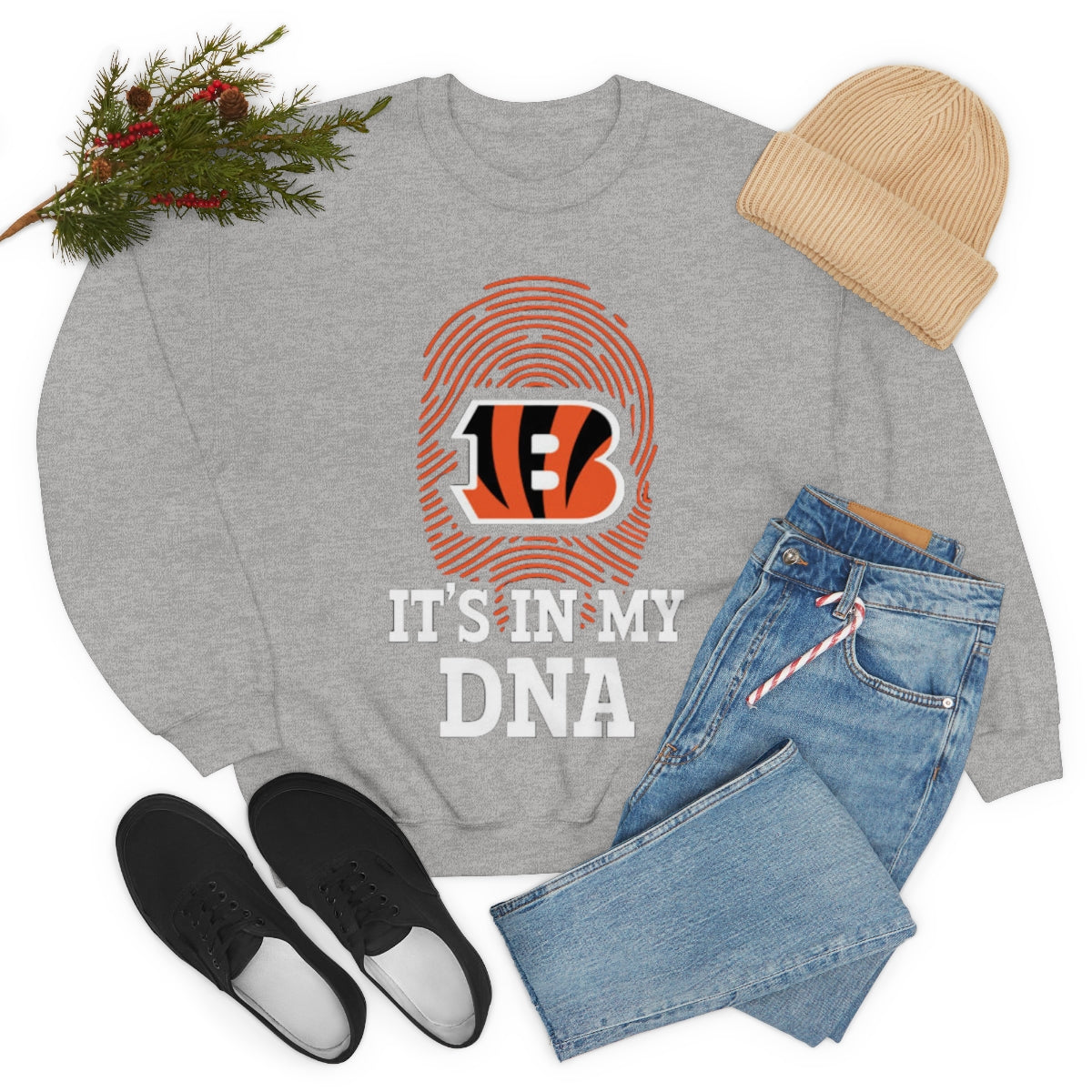 PACE: "BENGALS DNA" SWEATSHIRT / Unisex Heavy Cotton