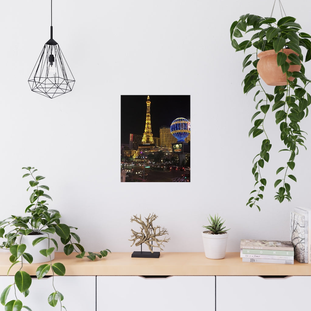 PACE: "NIGHTS IN PARIS" (PHOTOGRAPHY) /Premium Matte Poster (PRINT)