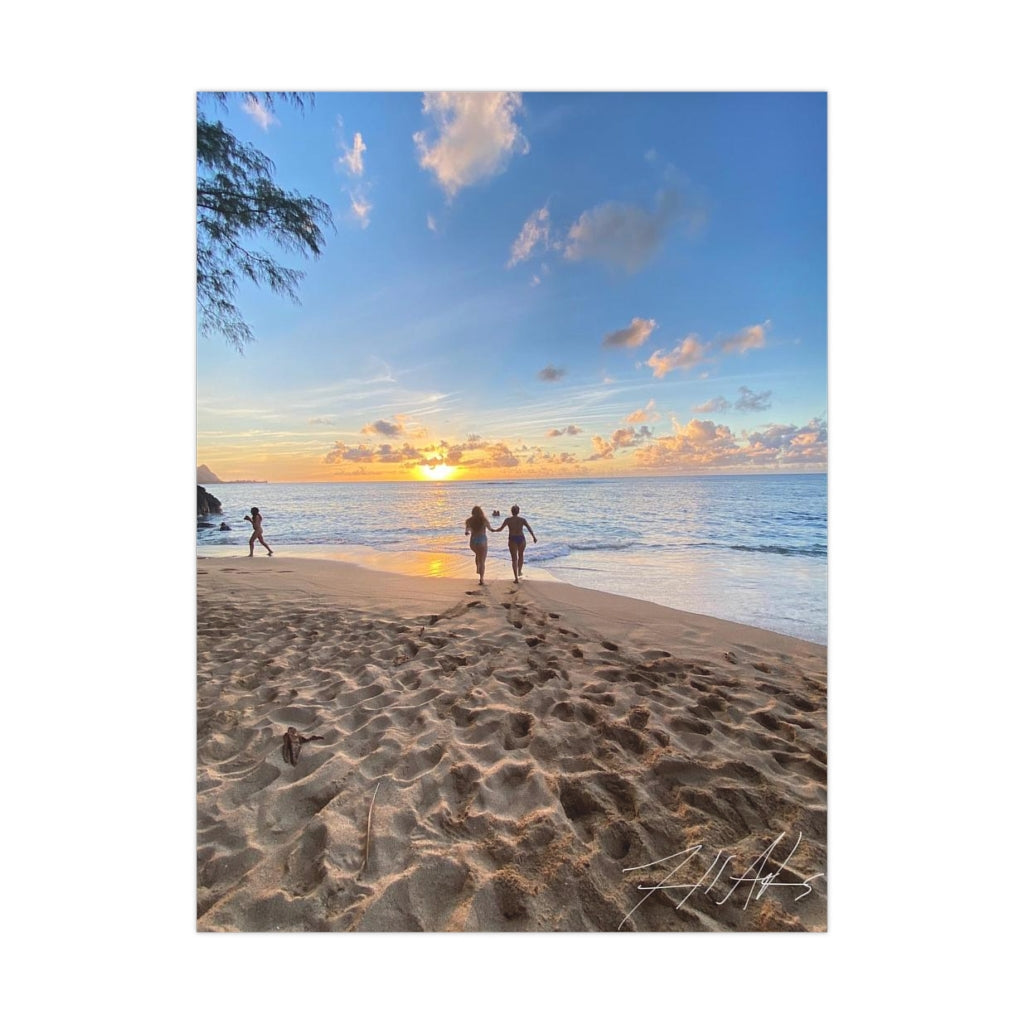 PACE: "ESCAPE BEACH" (PHOTOGRAPHY) /Premium Matte Poster (PRINT)