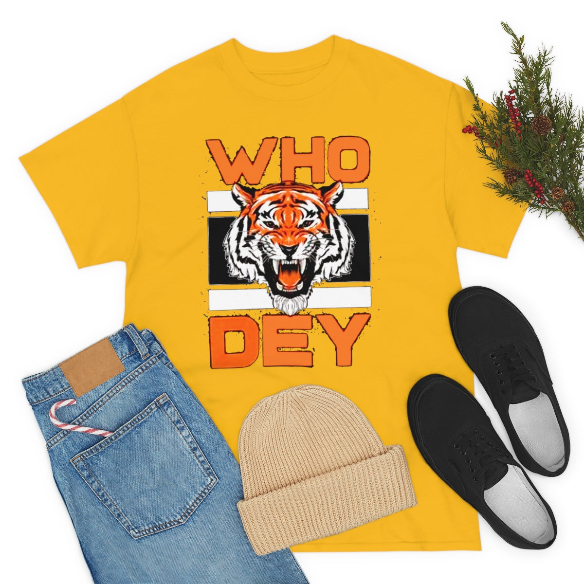 PACE: "WHODEY TIGER"/ Unisex Heavy Cotton T-Shirt