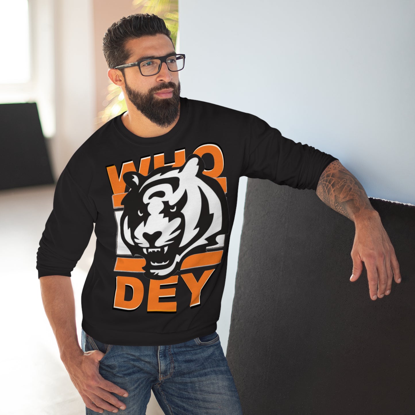 PACE: "WHODEY TIGER UPDATE"/ Unisex Crew Neck Sweatshirt