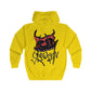 SLAPNDASHN "Horns" Unisex Full Zip Hoodie
