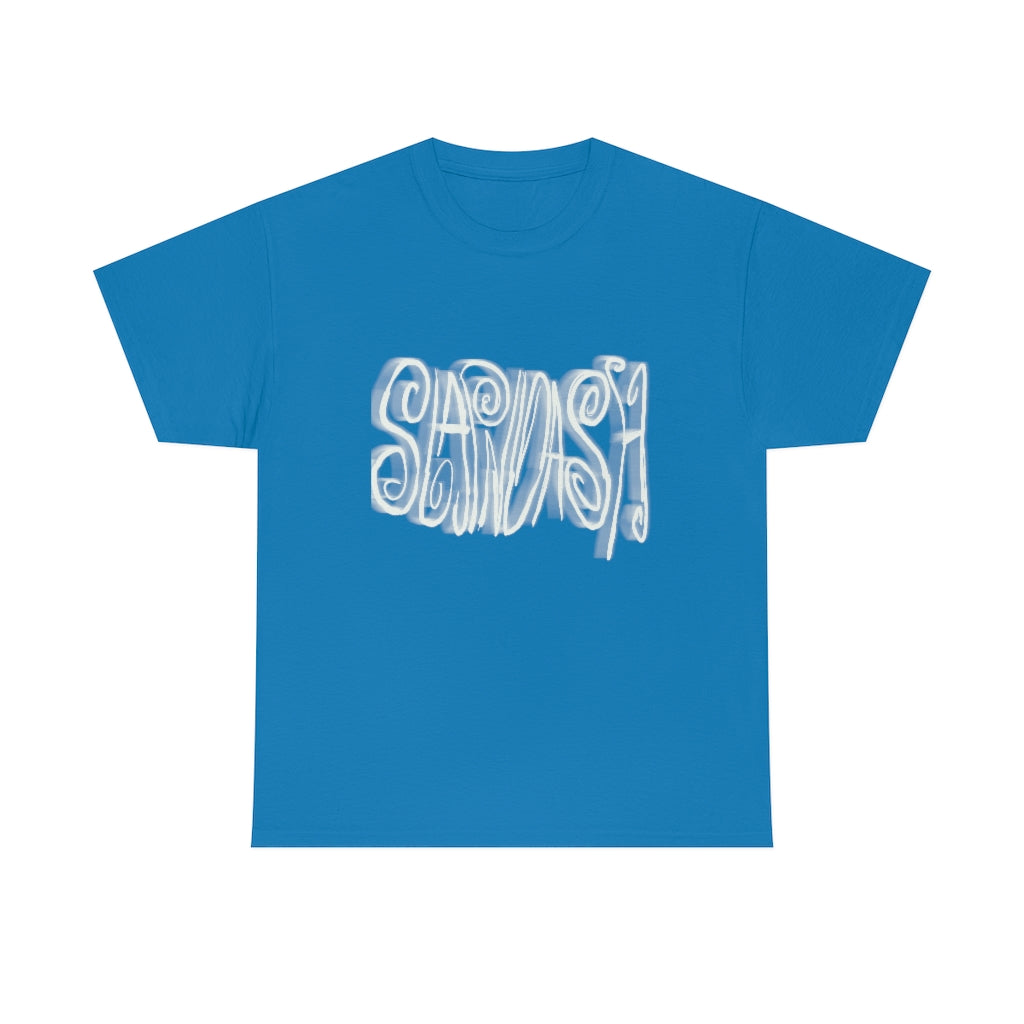 SLAPNDASHN: "SDN LOGO   "/ Unisex Heavy Cotton Tee