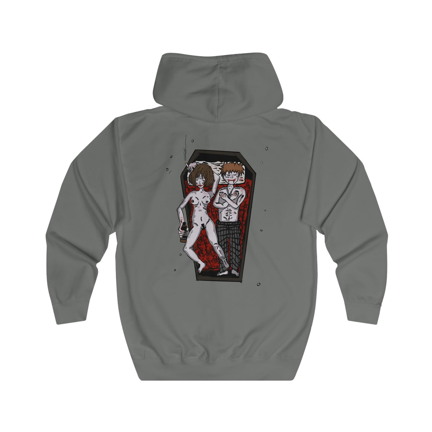 SLAPNDASHN "VAmp Luv" Unisex Full Zip Hoodie