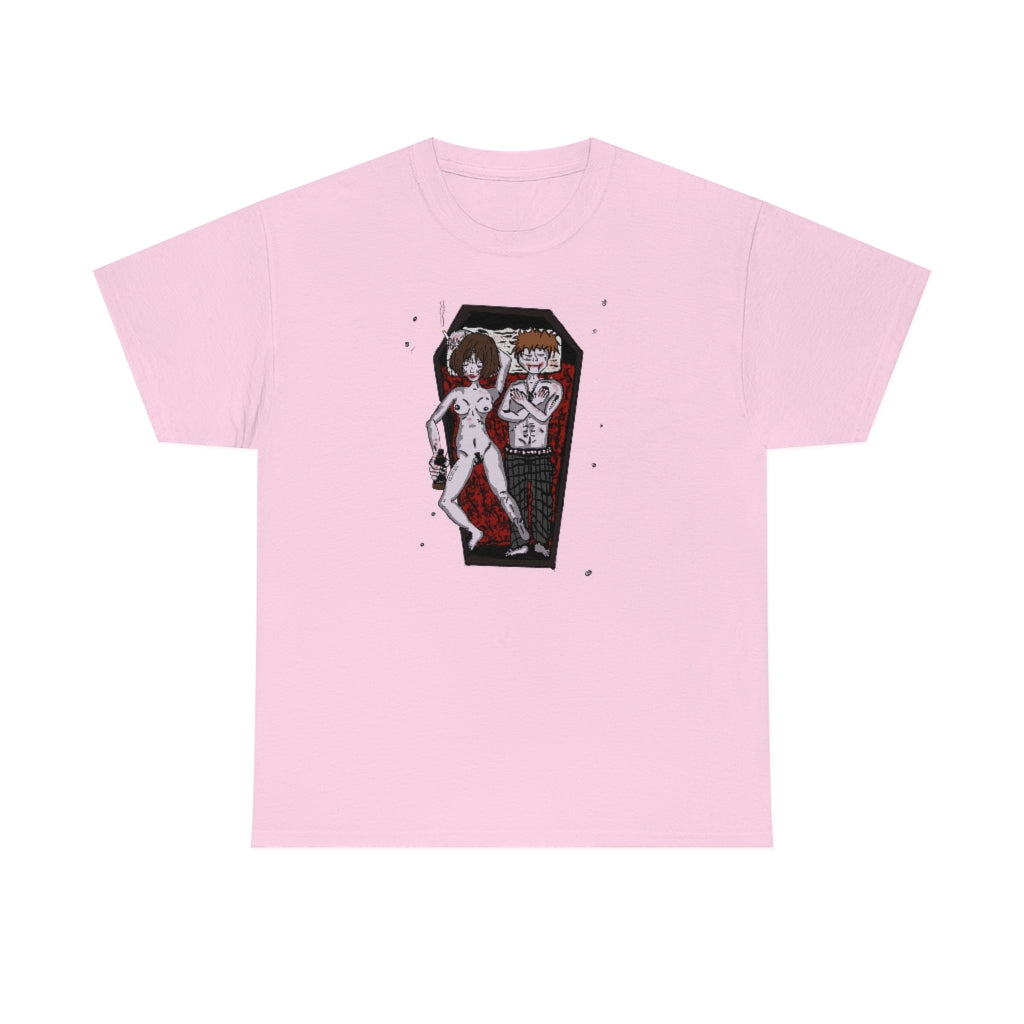 SLAPNDASHN: "SDN VAMP lOVE   "/ Unisex Heavy Cotton Tee